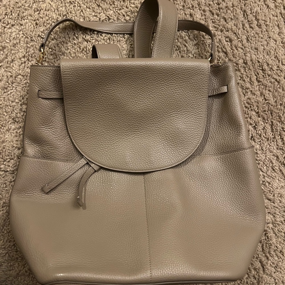 Cuyana Leather Backpack